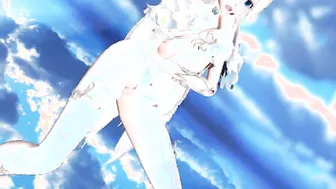 【MMD】Dragon bimbos HAKU - GENTLEMAN【R-18】