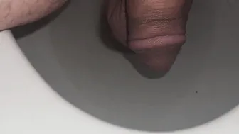 Low hangers inside the water piss