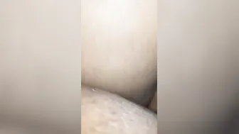 African BBW reverse cowgirl pov gets pounded by chubby BHM until I cum. SMR.