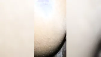African BBW reverse cowgirl pov gets pounded by chubby BHM until I cum. SMR.