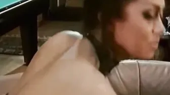Tabatha Money FMM sub women hard double penetration anal bimbo bdsm head trio assfuck two guys one cunt with mouth leather sex