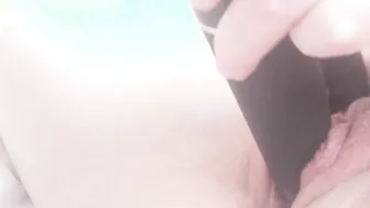 Quick wank with my favourite sex toy shuddering orgasm