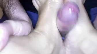 my friends husband said he couldnt put it into me so he used my foot instead