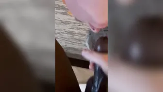 Face banged my red bj