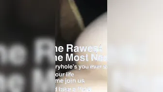 Gloryhole to the insane Jizzed