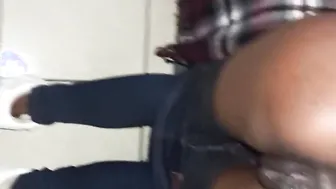 When he liking he stops filming