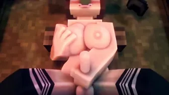 Camping night surprise - Minecraft