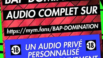 Suce-moi  Je crois que je deviens fou  / Domination audio porno français