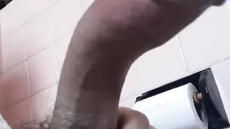 Throbbing gigantic dick masturbation and creampie
