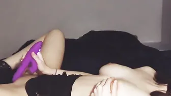 Little Ebony Boots - Masturbate with me