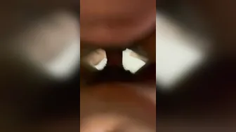 Rides his penis rough