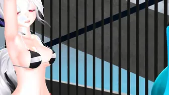 【MMD】Hatsune Miku - Real World【R-18】