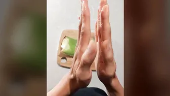 How to masturbate the cock with aloe vera lube gel and ejaculate a lot of sperm - pov tutorial