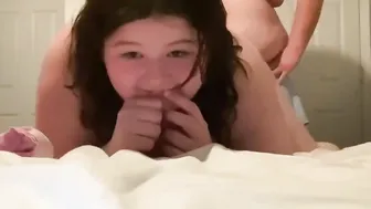 Daddy fucks my butt for the first time ever