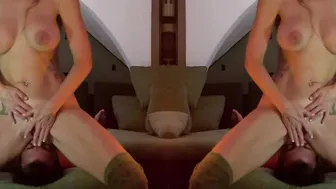 CANDLE LOVE two - AMAZING BIG TIT BLONDE SITTING ON FACE BOOTY AND VAGINA EATING AMATEUR LOVERS