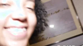 nasty freaks Dorky Darian unshaved vagina Peach Fuzz mexican n african olive onyx
