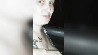 Uber Driver inside Parking lot -Risky Fun