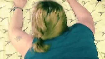 OLD WHITE BBW cougar LOVES TAKING THICK big black cock FROM THE BACK. **WAP WAP**LISTEN