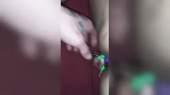 Filthy Mixed Couple porn video – Double penetration with my cock a toy and a booty plug