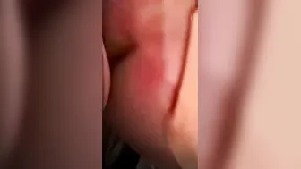 sexy girlfriend wearing huge ebony toy deep throat and banged hard
