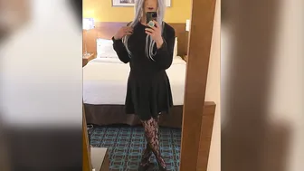 Crossdresser into Hotel Ready for Sex