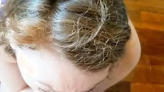GINGER OFFER ORAL SEX AND GETTING BIG FACIAL