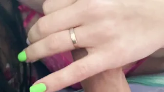 Bj to a huge cock - full throat a lot of saliva and a lot of love to suck cock