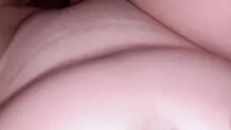 Ex-Wife blows and uses toy then takes cum inside leaking cunt