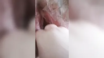 pov: Ruining my taped gaped vagina