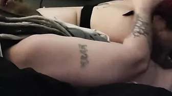 My Leaking Ginger Gf Jizzes Rough