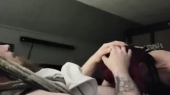 My Leaking Ginger Gf Jizzes Rough