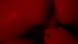 Late Night Red Light - Reverse Cowgirl  Cum In