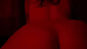 Late Night Red Light - Reverse Cowgirl  Cum In
