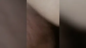 Daddy fucking my tight twat while I video