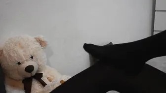 Seductive Feet Frenzy Miley Grey Takes Center Stage