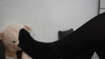 Seductive Feet Frenzy Miley Grey Takes Center Stage