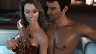 AWAM #44 Having night into jacuzzi and beauty screwed