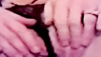 Spreading Cunt into Bombshell Underwear n Hot Underwear American Cougar