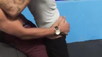 Masculine guys ArQuez  Lucky got it inside