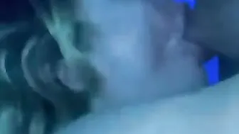 Beauty blows huge penis