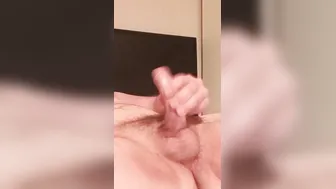 Noisy Bro Groaning Masturbating Male Orgasm Before Bed