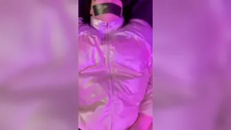 Clip Gagged  Blindfolded Masturbating