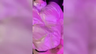 Clip Gagged  Blindfolded Masturbating