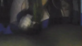 Sucking Off my husbands bbcs then he fucks me doggy style until he offer me cream pie