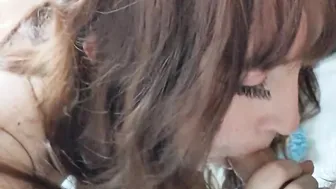 19 Yo Sloppy Bj Turns to Vagina Fucking