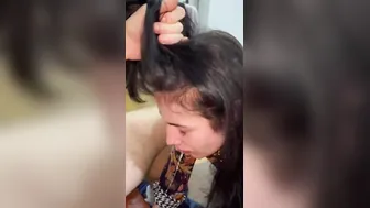 Cuckold hubby REMOVES and jerks off to how super his WHORE EX-WIFE is.