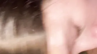 cum all over my face