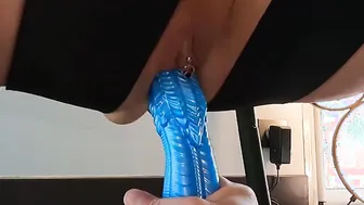 Les_gourmands porn video – My step sister impales herself on a gigantic toy inside her pierced vagina ride my penis to gotten creampied