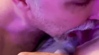 Daddy eats my twat till I cum. Worships my young twat
