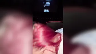 Blown him off inside the scene theatre to performance off my cum filled vagina and squirting when fingers